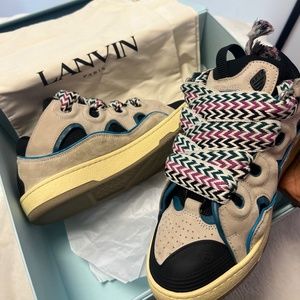 LANVIN CURB UP SNEAKERS